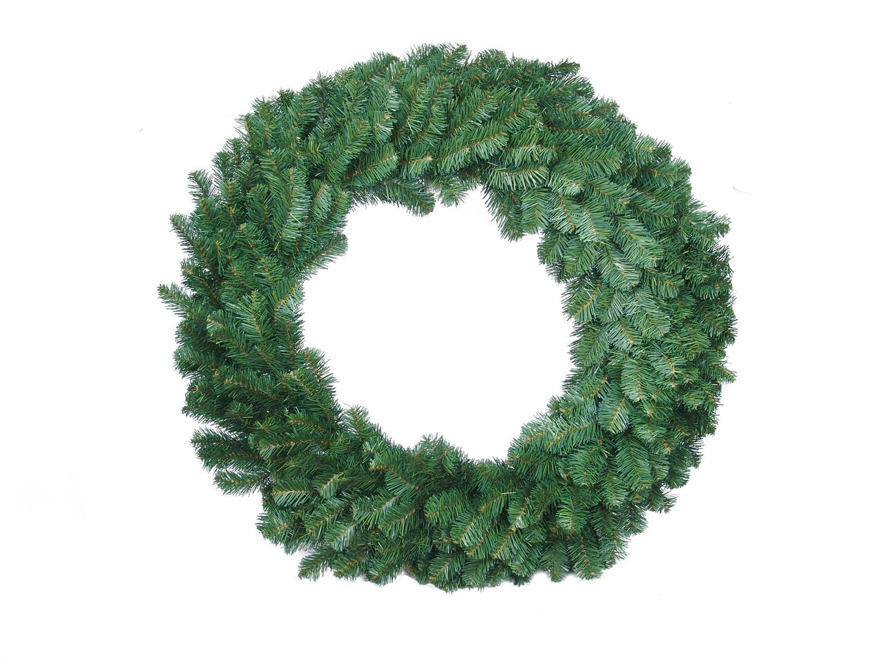 Pack of 6 – 30" Northern Spruce Artificial Christmas Wreath with 300 Lifelike Tips, Holiday Greenery Decoration